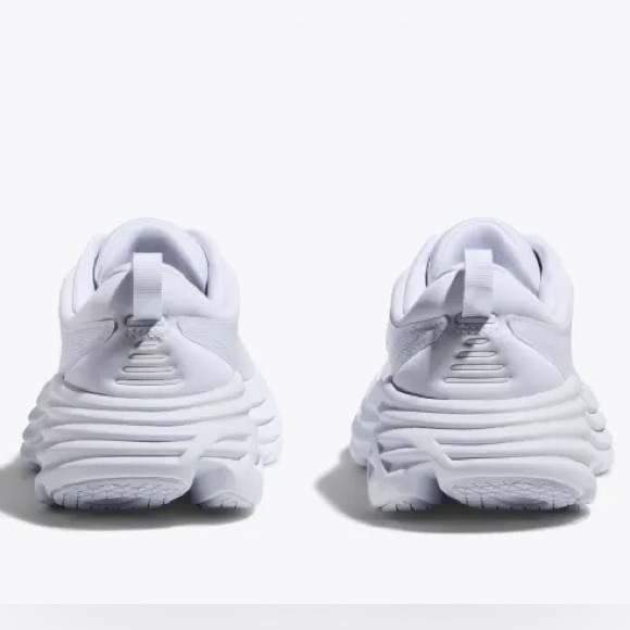HOKA WHITE BONDI 8 WIDE SIZE 6.5 - Picture 5 of 5